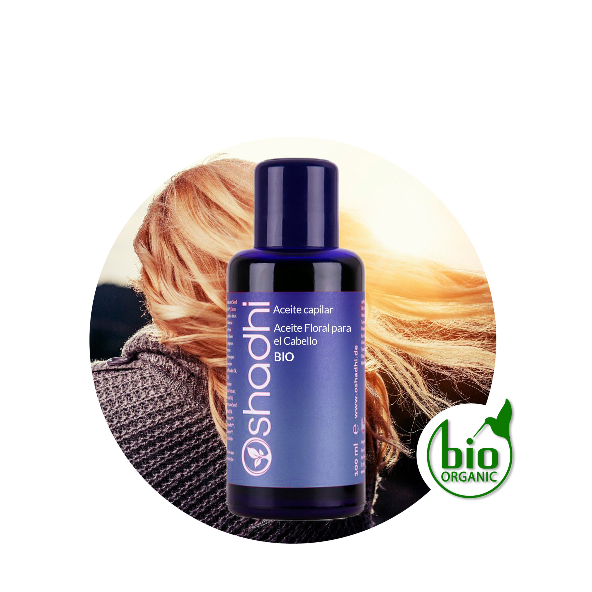 Aceite Floral para el cabello